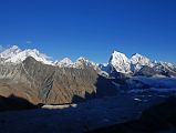 Gokyo Ri 04-1 Everest, Nuptse, Lhotse, Makalu, Cholatse, Tawache From Gokyo Ri Before Sunset